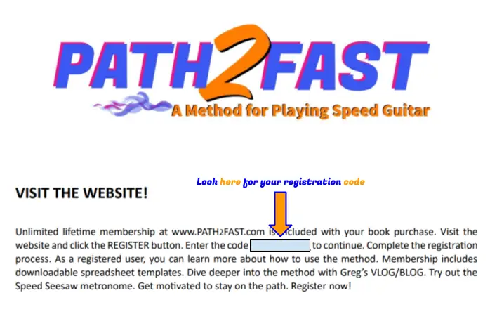 Path2Fast speed guitar registration code.